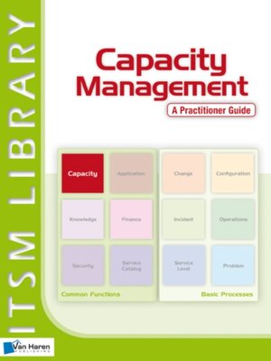 cover image of Capacity Management--A Practitioner Guide
